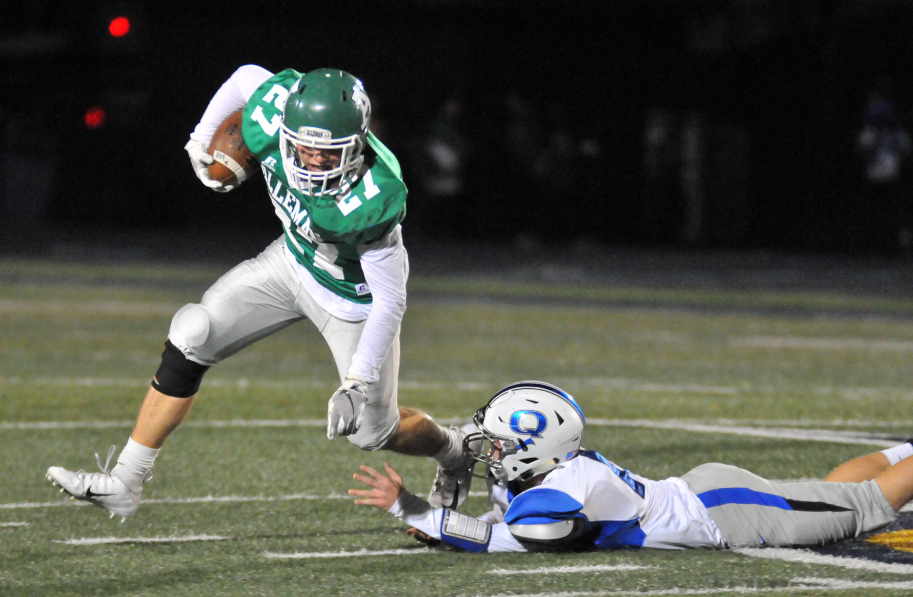 Alleman vs Quincy football